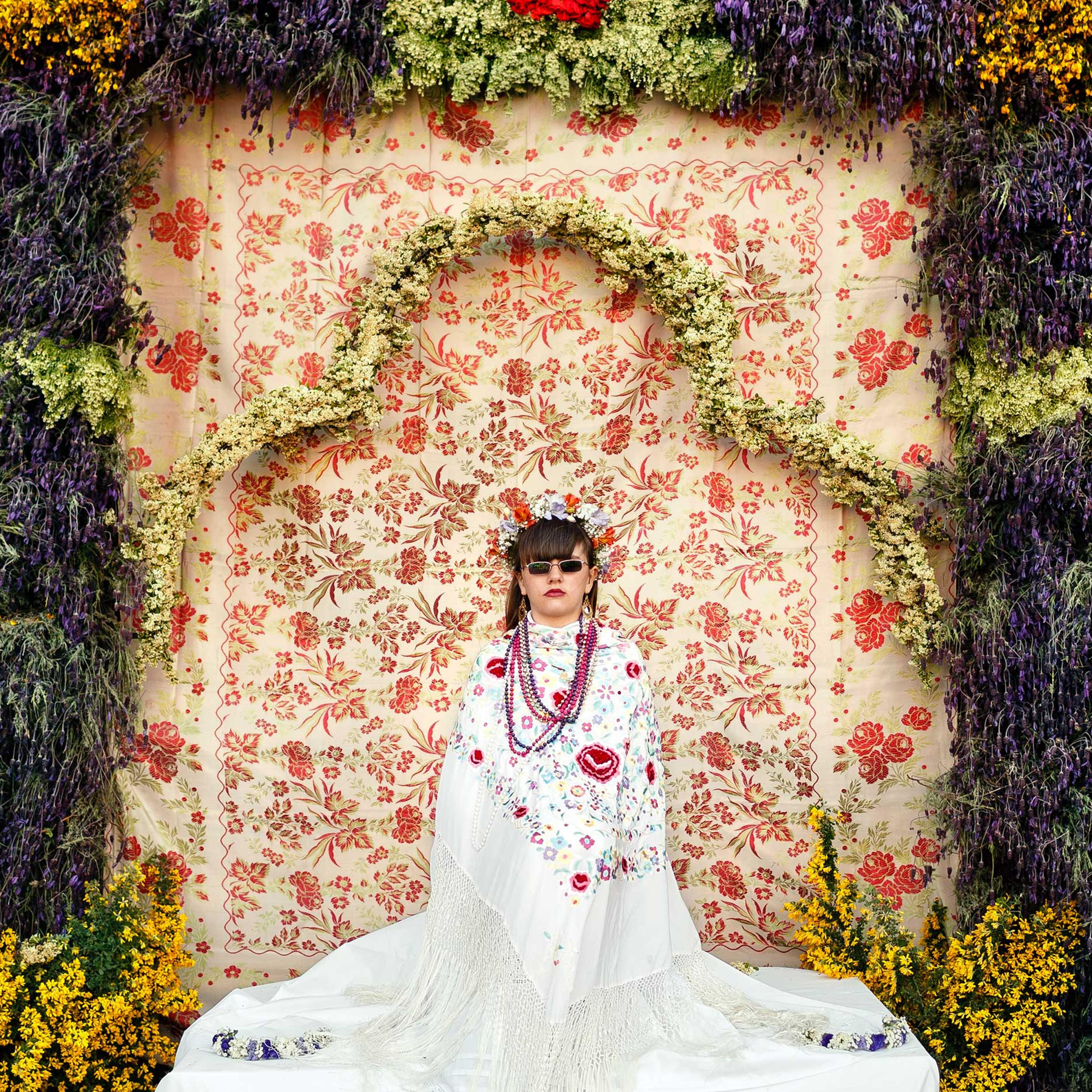People, 2nd prize stories. Young girls between the age of 7 and 11 are chosen every year as 'Maya' for the 'Las Mayas', a festival derived from pagan rites celebrating the arrival of spring, in the town of Colmenar Viejo, Spain. The girls are required to