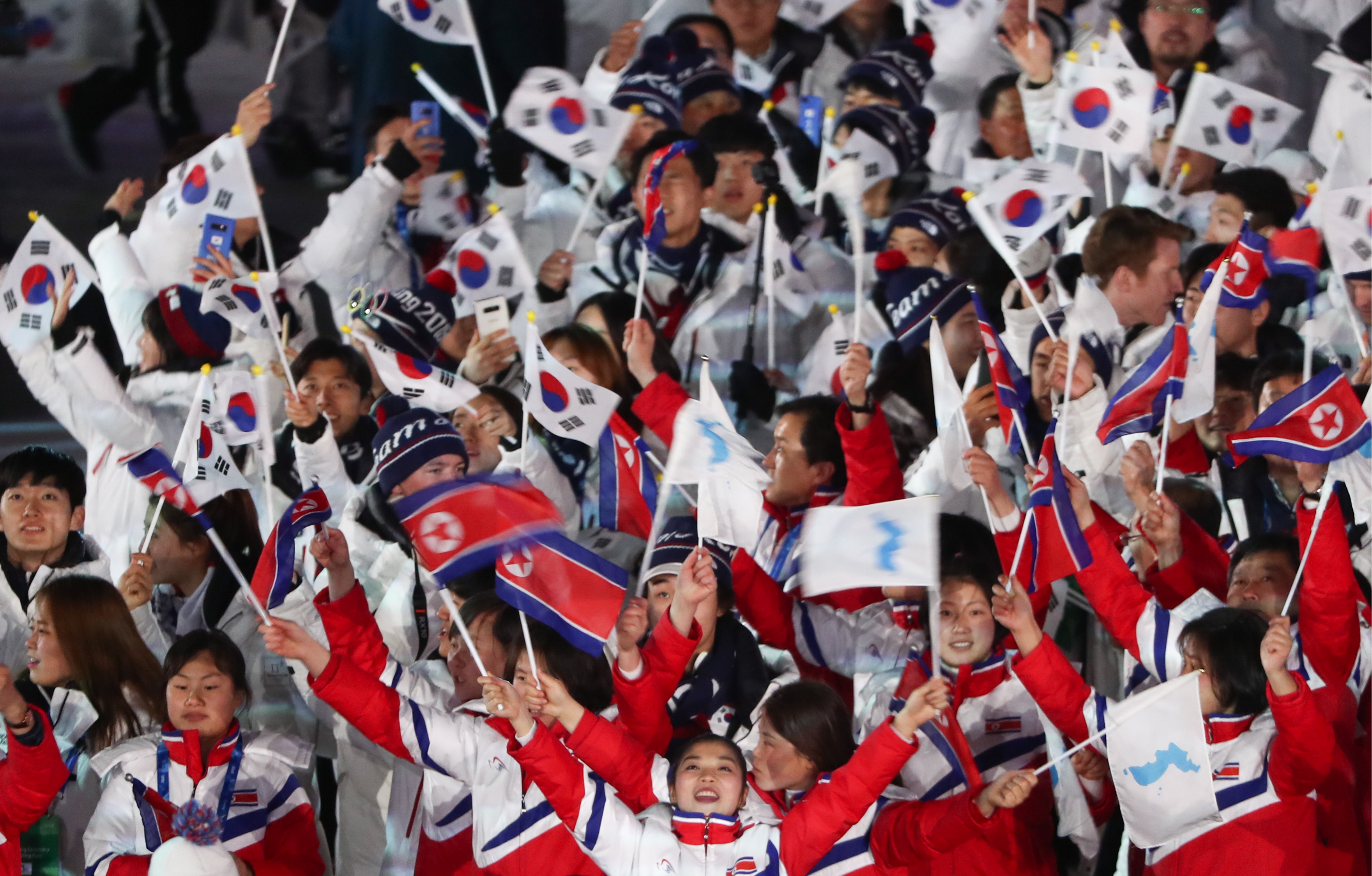 Closing ceremony of 2018 Winter Olympic Games in Pyeongchang, South Korea
