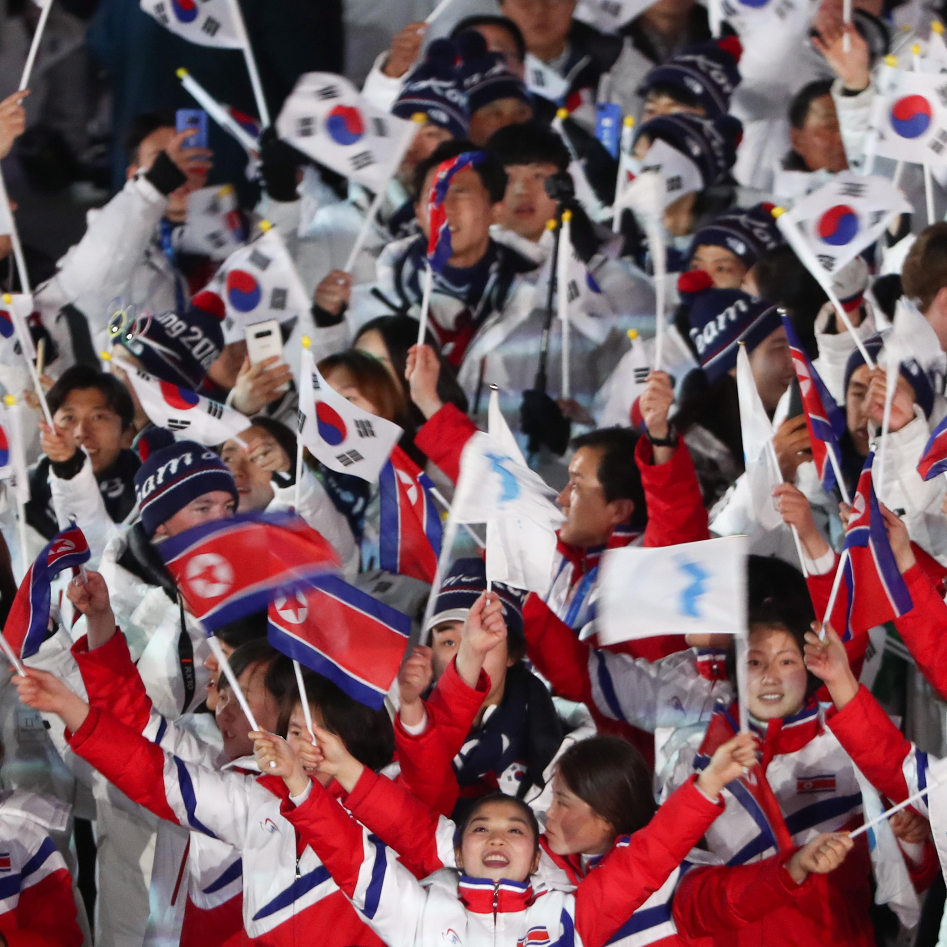 Closing ceremony of 2018 Winter Olympic Games in Pyeongchang, South Korea