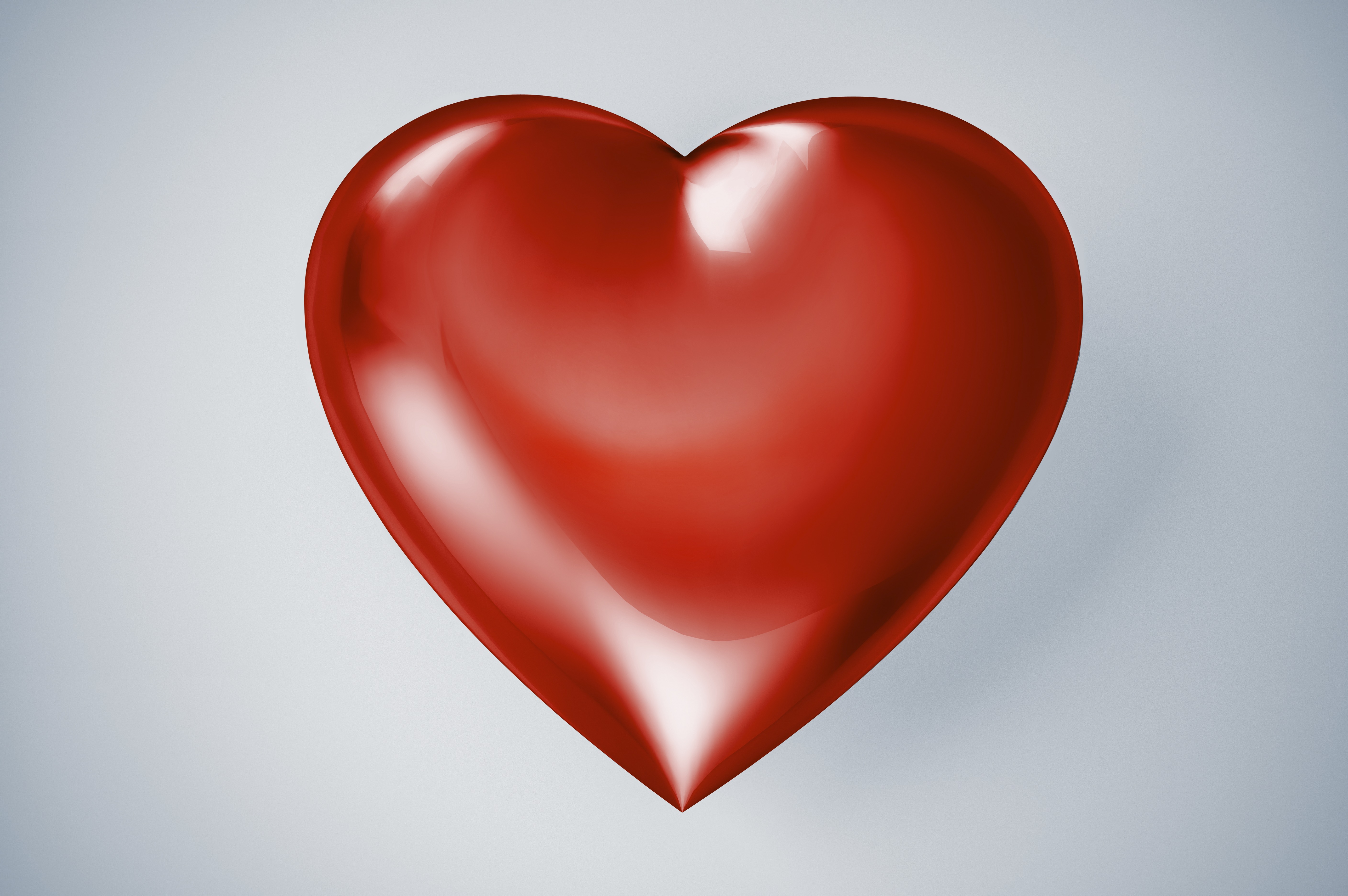 Red heart, artwork