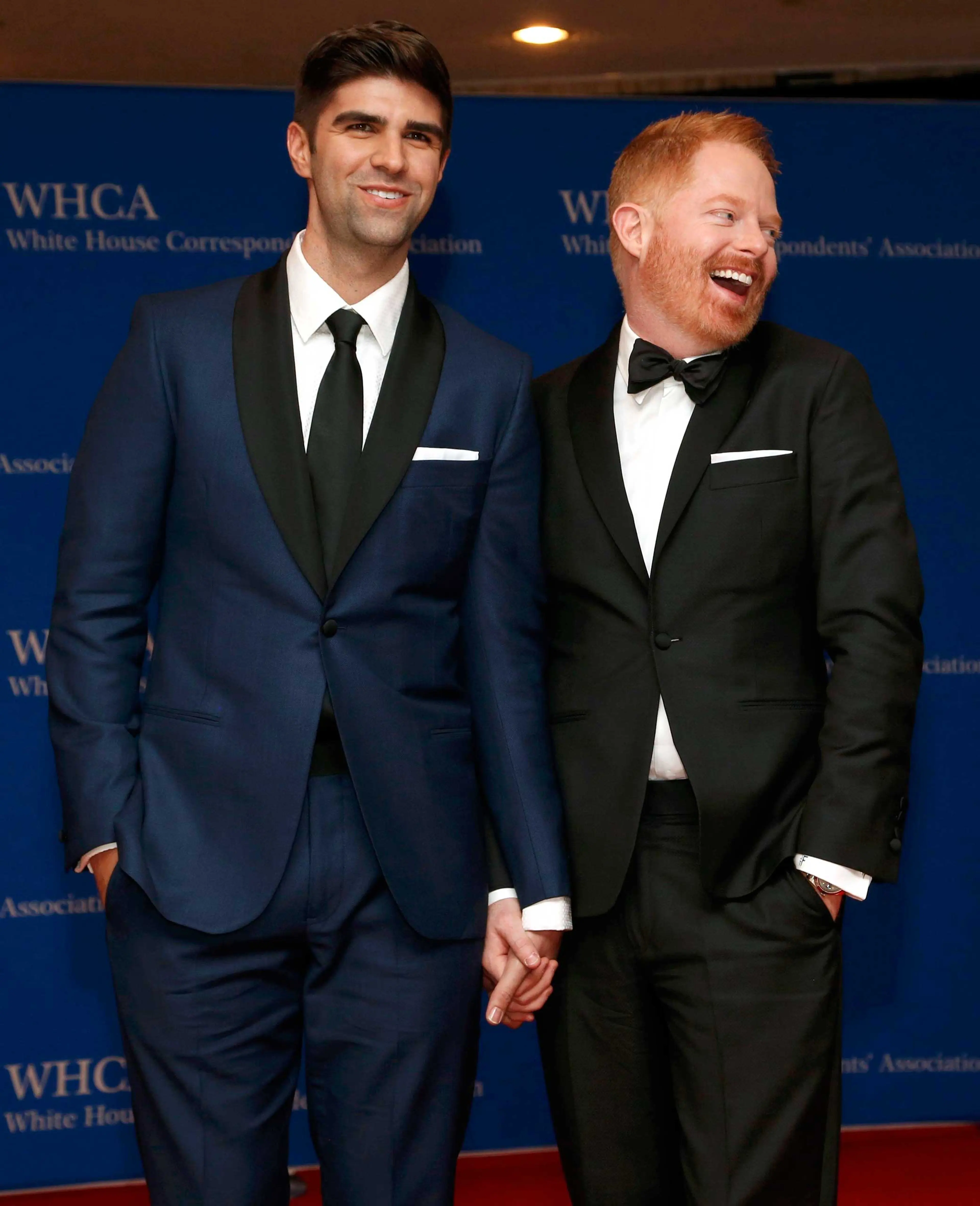 Actor Jesse Tyler Ferguson and his husband Justin Mikita
