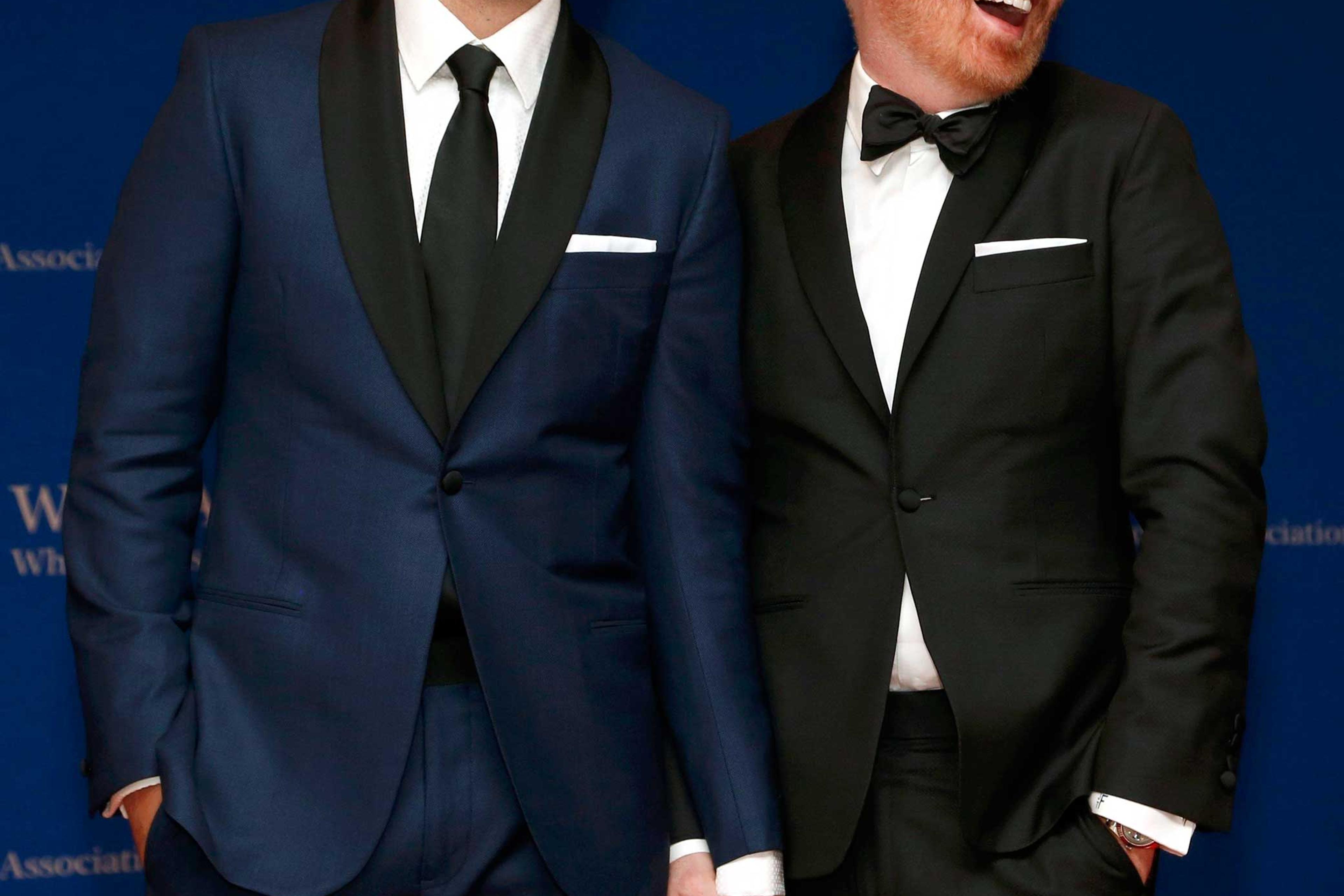 Actor Jesse Tyler Ferguson and his husband Justin Mikita