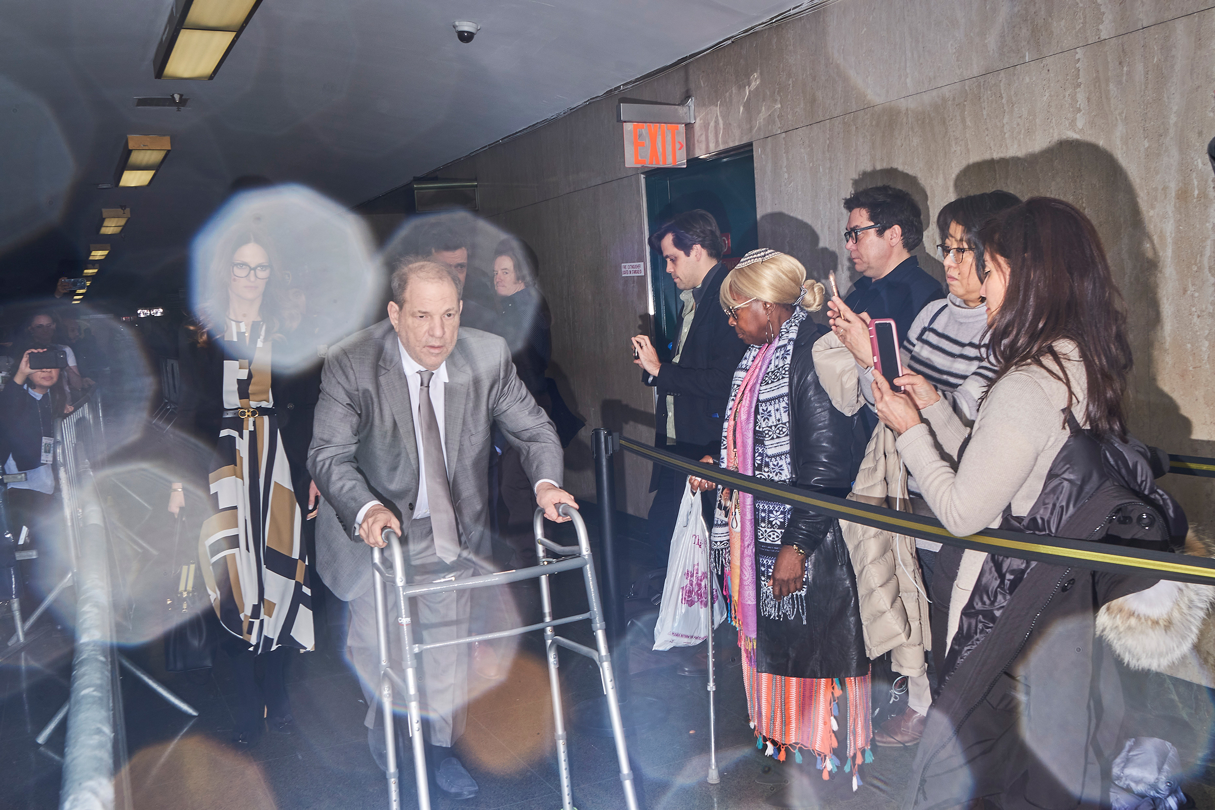 Harvey Weinstein in Manhattan on Jan. 7, 2019.
