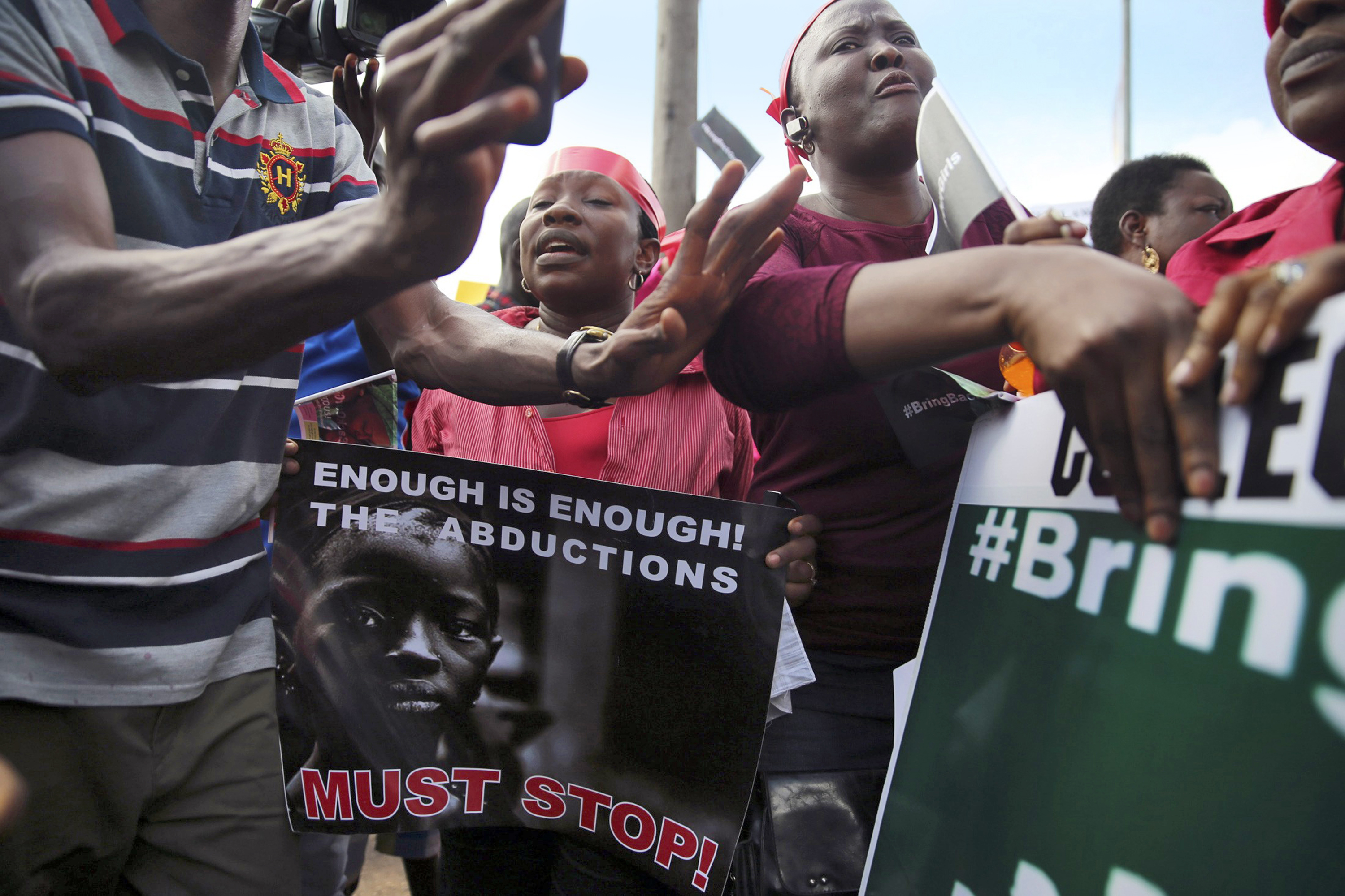 Boko Haram Nigera Lagos Protest Girls Abduction Chibok