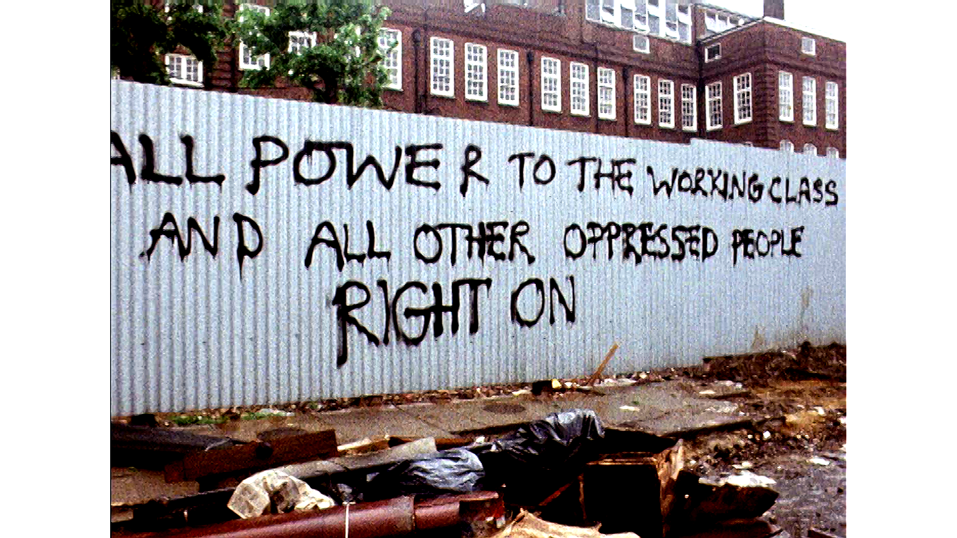 A still from the new Adam Curtis series 'Can't Get You Out of My Head'
