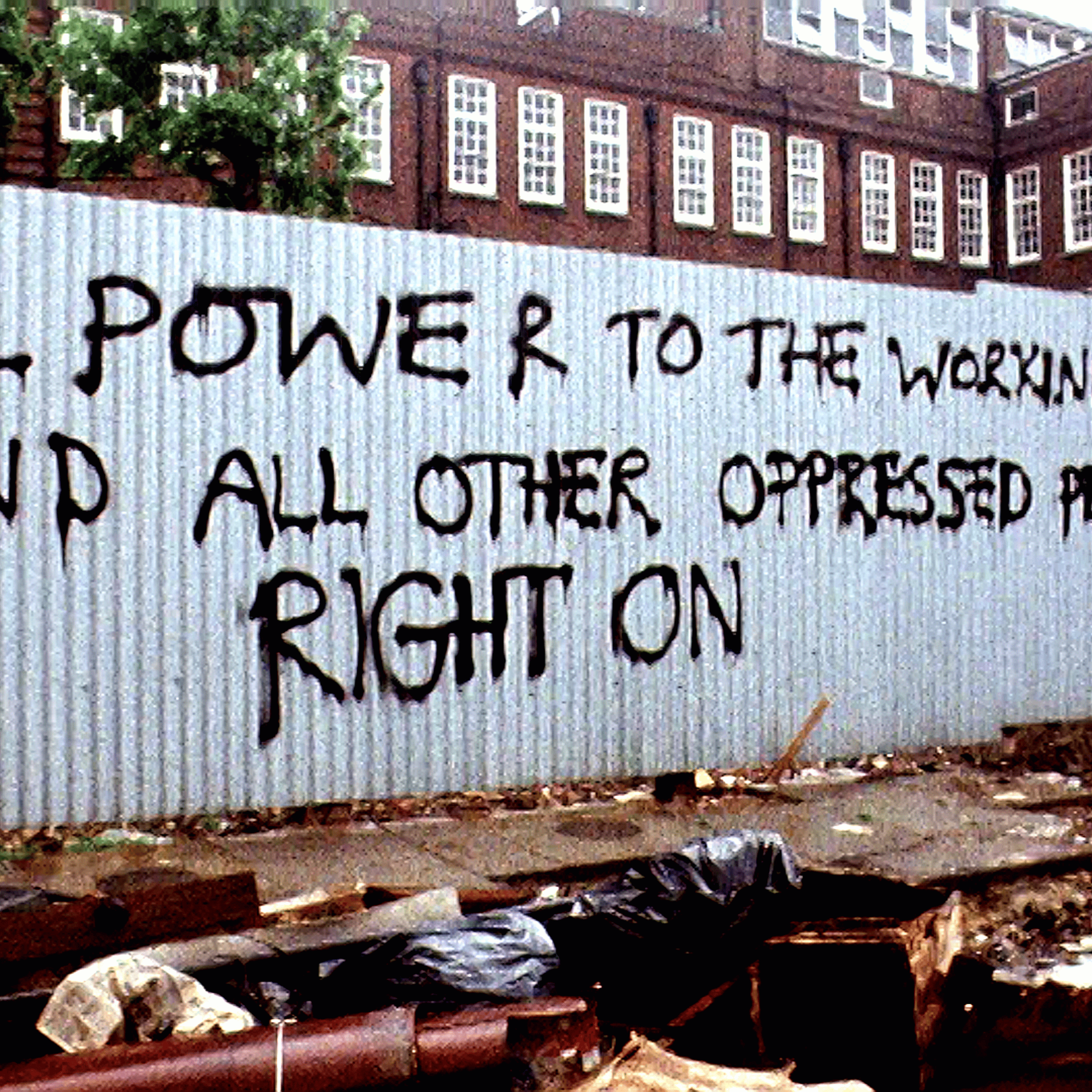 A still from the new Adam Curtis series 'Can't Get You Out of My Head'