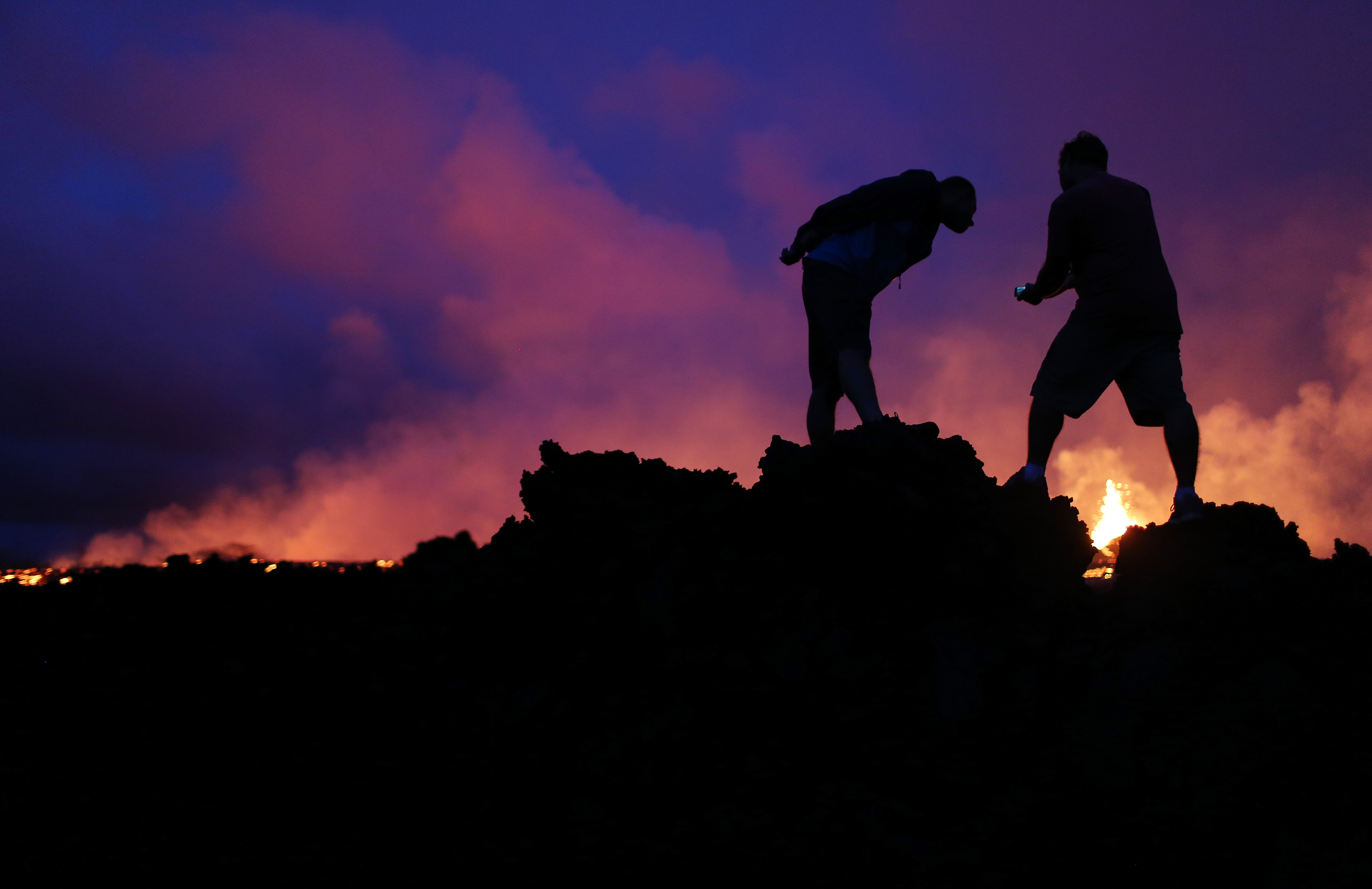 Hawaii's Kilauea Volcano Erupts Forcing Evacuations