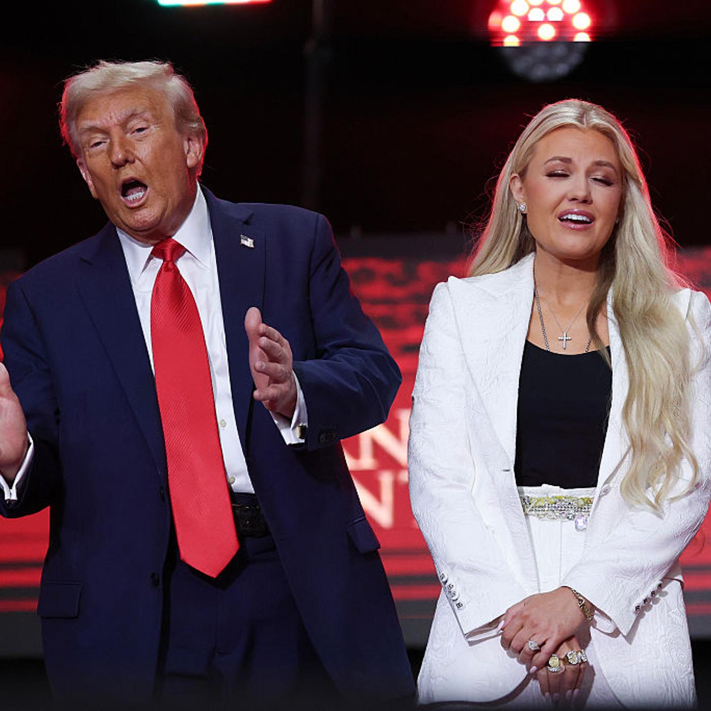 Memorial Service Held For Slain Conservative Activist Charlie Kirk At State Farm Stadium