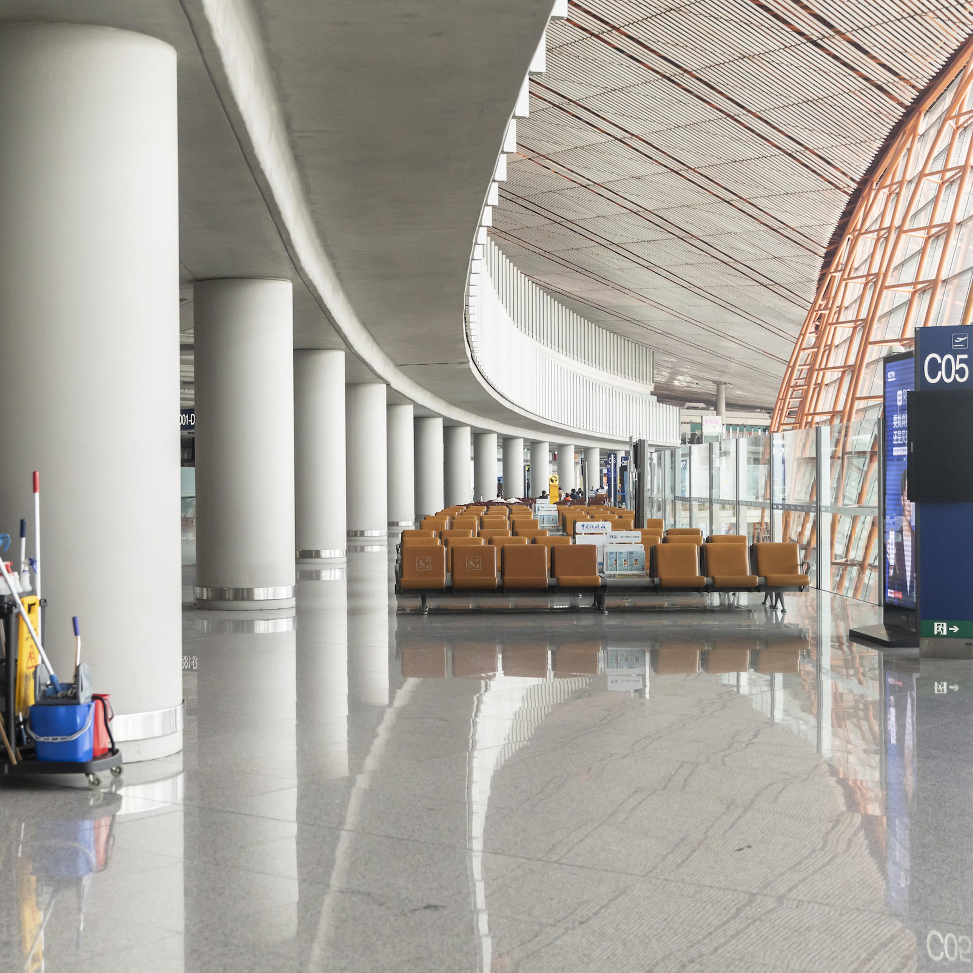 Inside Capital International Airport as China Plans to Make Beijing Flyers Stop in Transit for Virus Tests