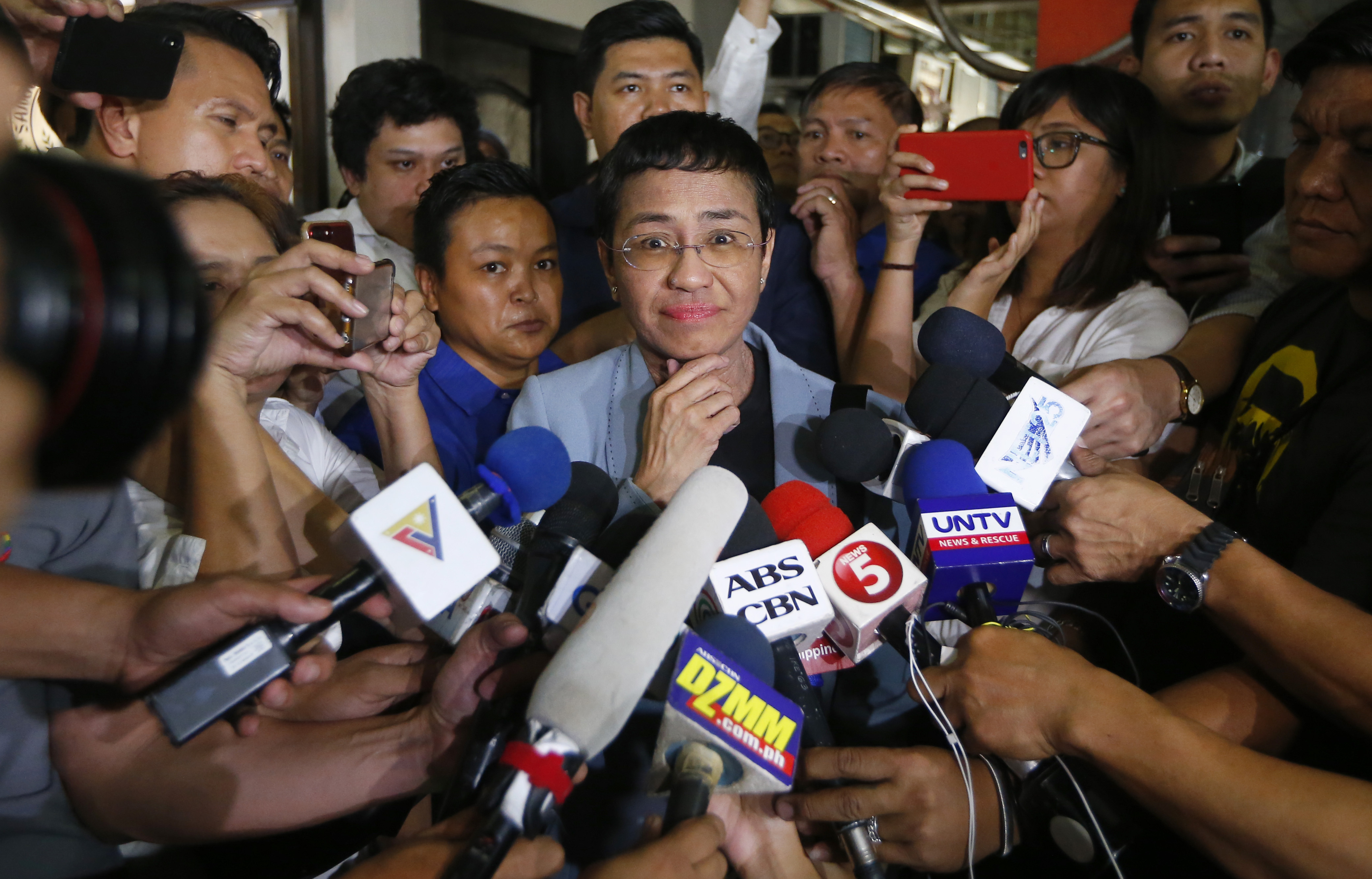 Maria Ressa Rappler Arrested