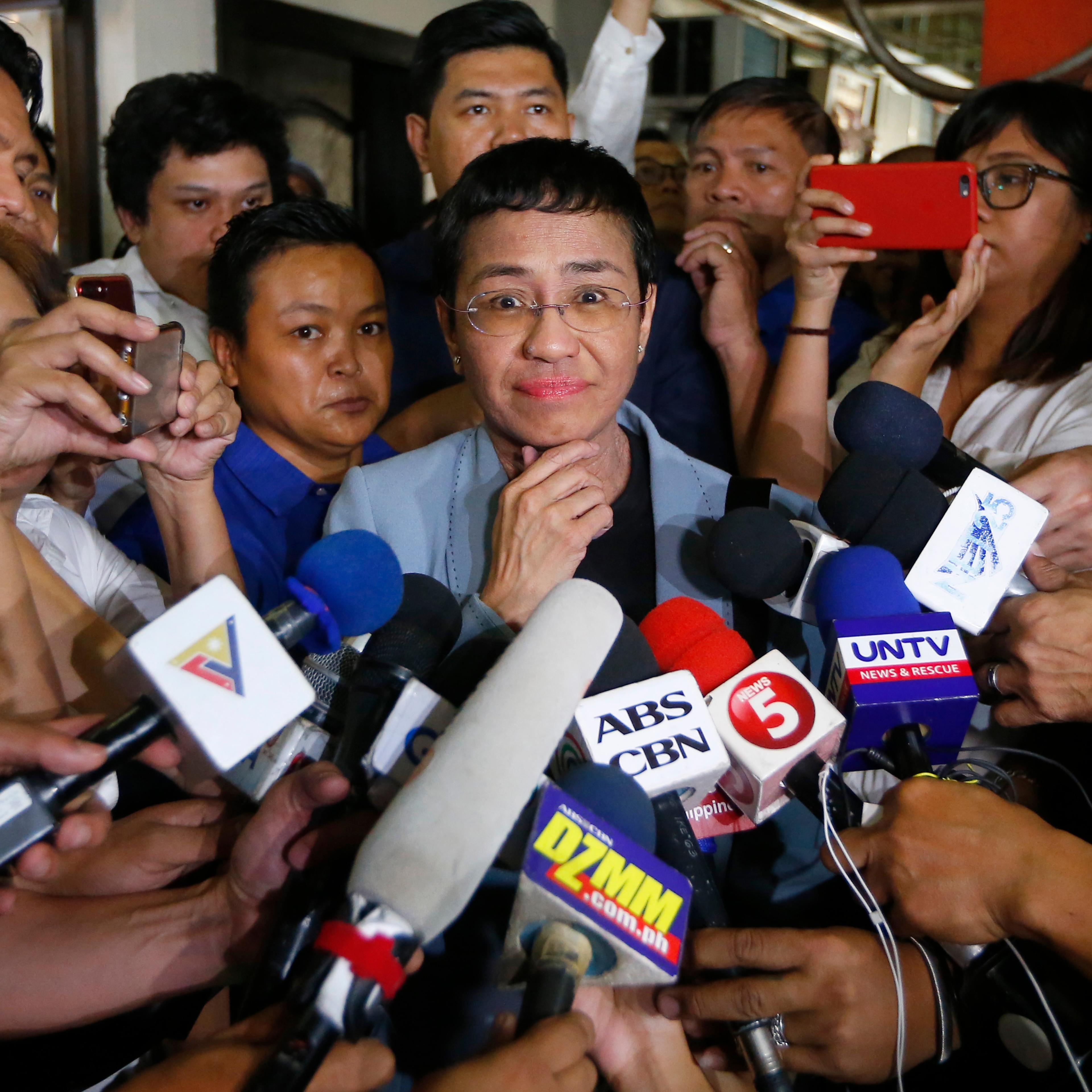 Maria Ressa Rappler Arrested