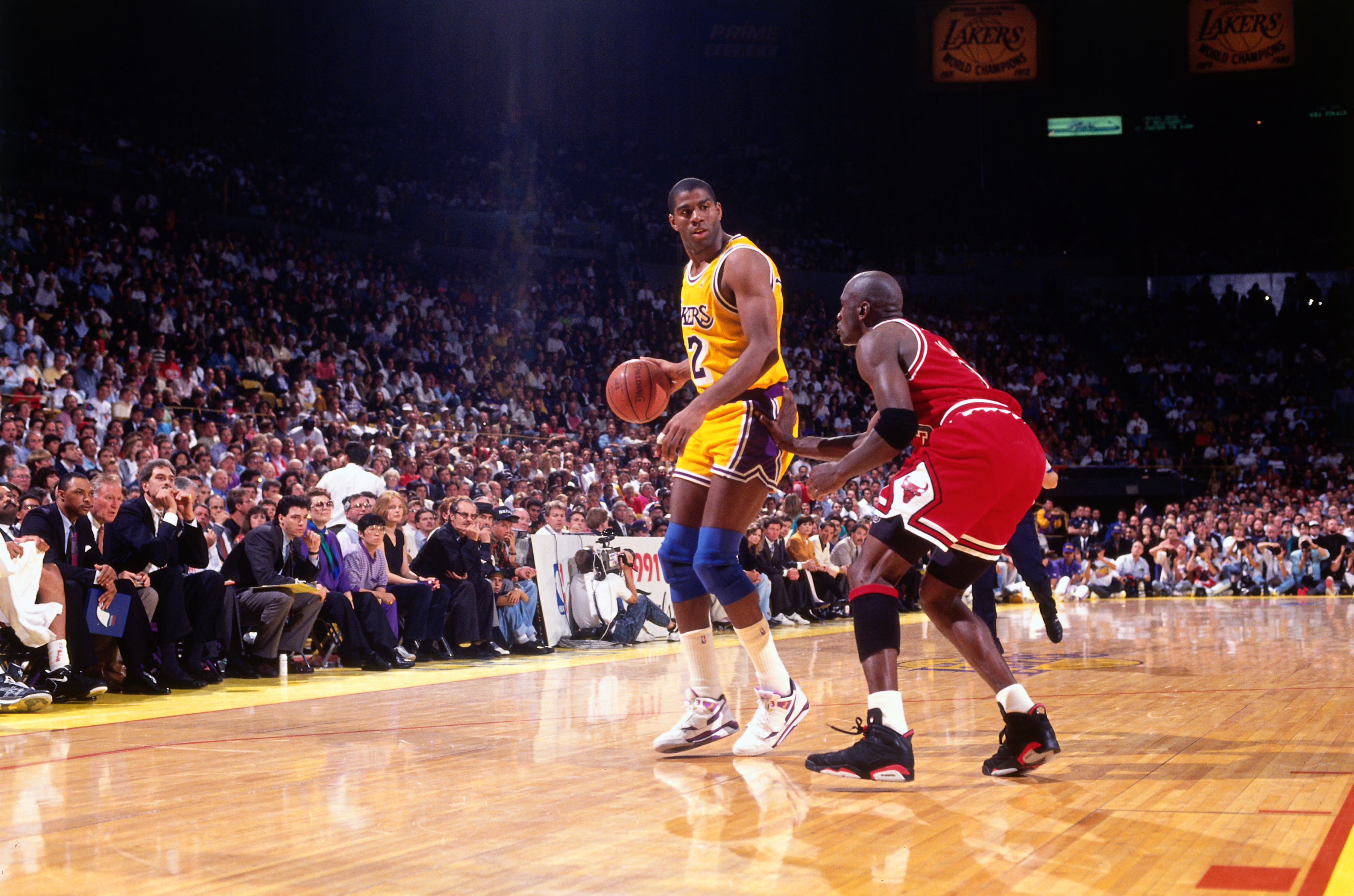 1991 NBA Finals: Game Five: Chicago Bulls v Los Angeles Lakers