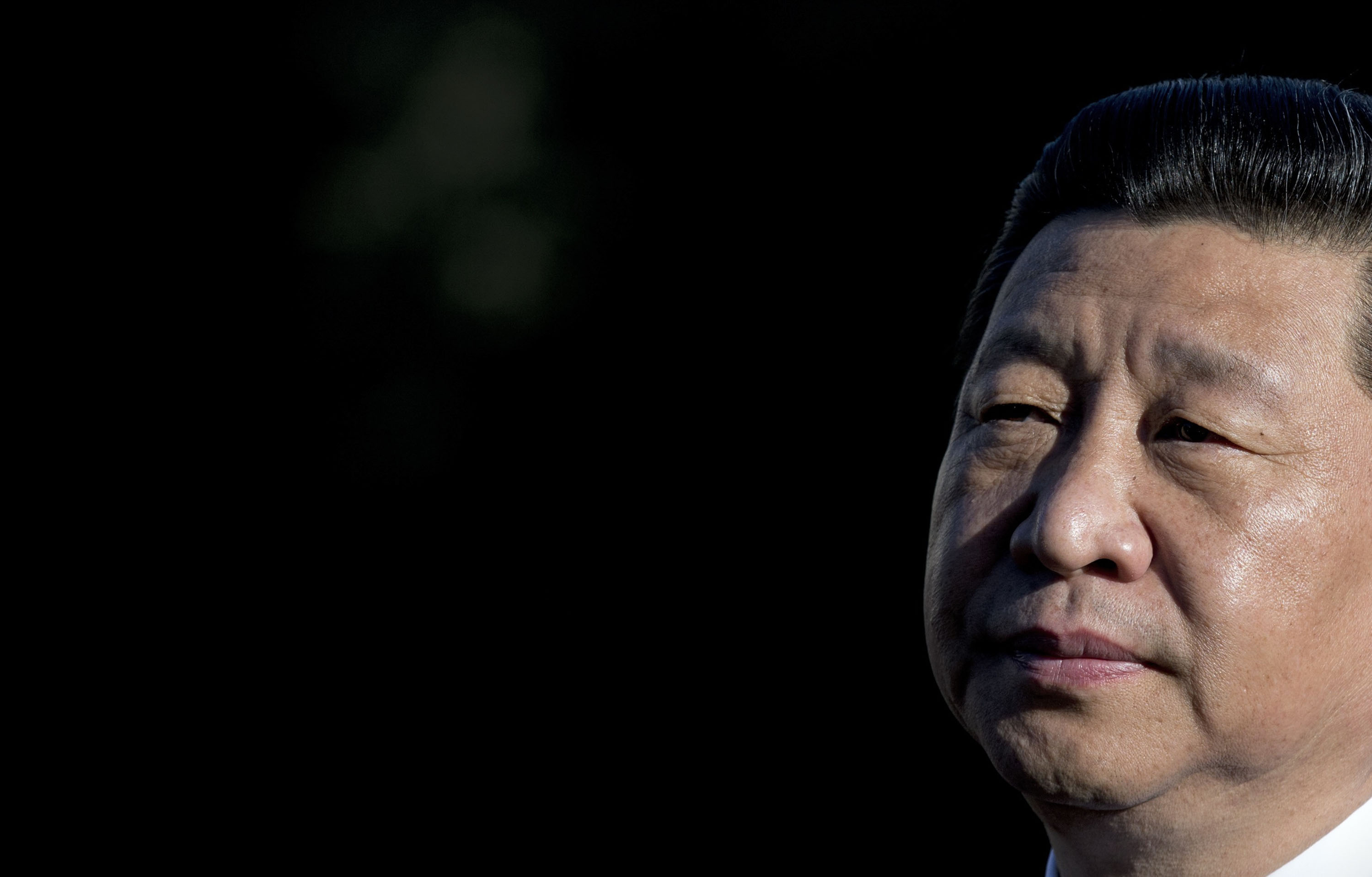 China's President Xi Jinping arrive at San Martin square to pay homage to Argentina's national hero General Jose de San Martin in Buenos Aires, Argentina, Saturday, July 19, 2014. (AP Photo/Natacha Pisarenko)