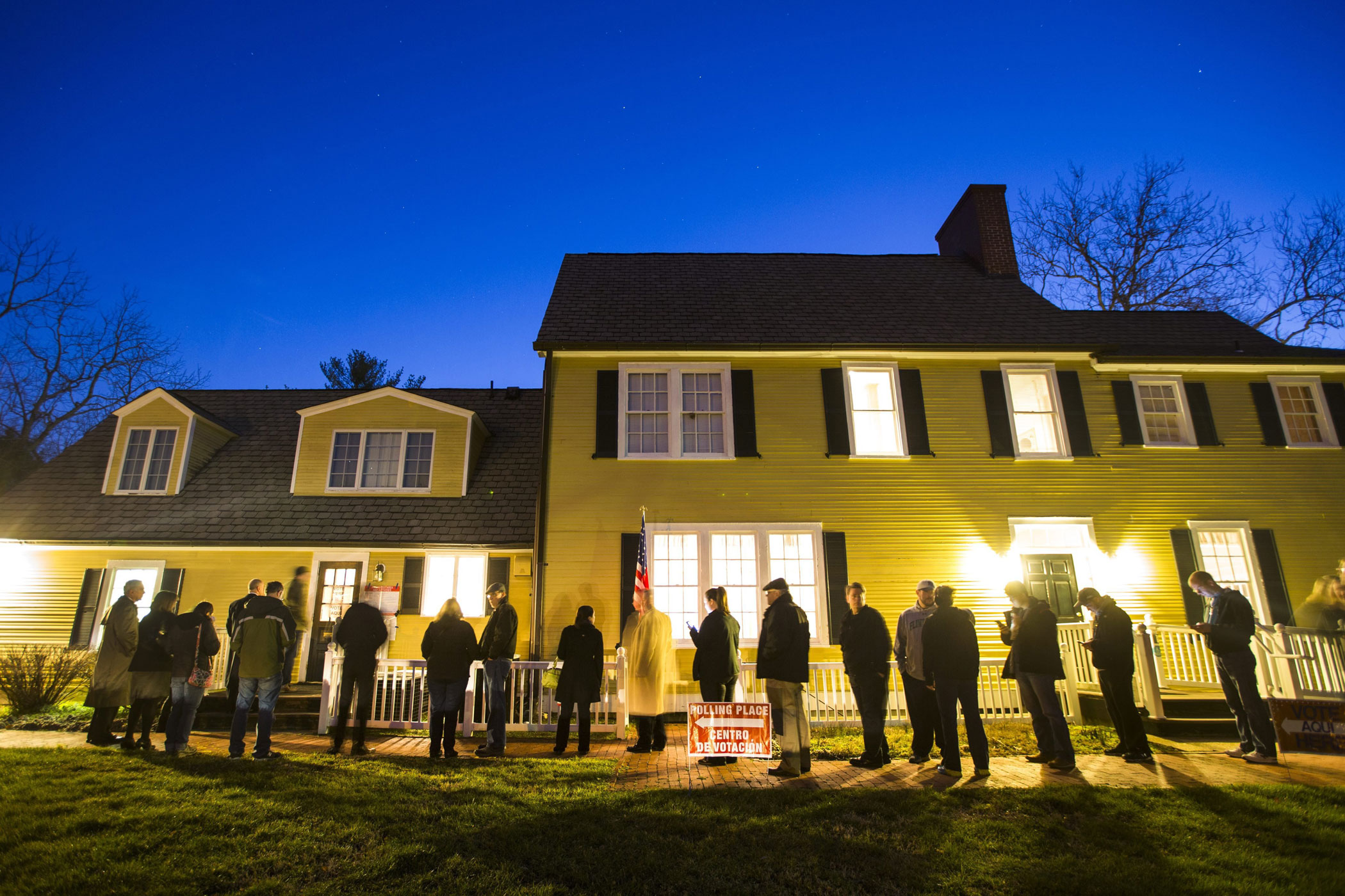 Super Tuesday: See Voters Cast Their Ballots