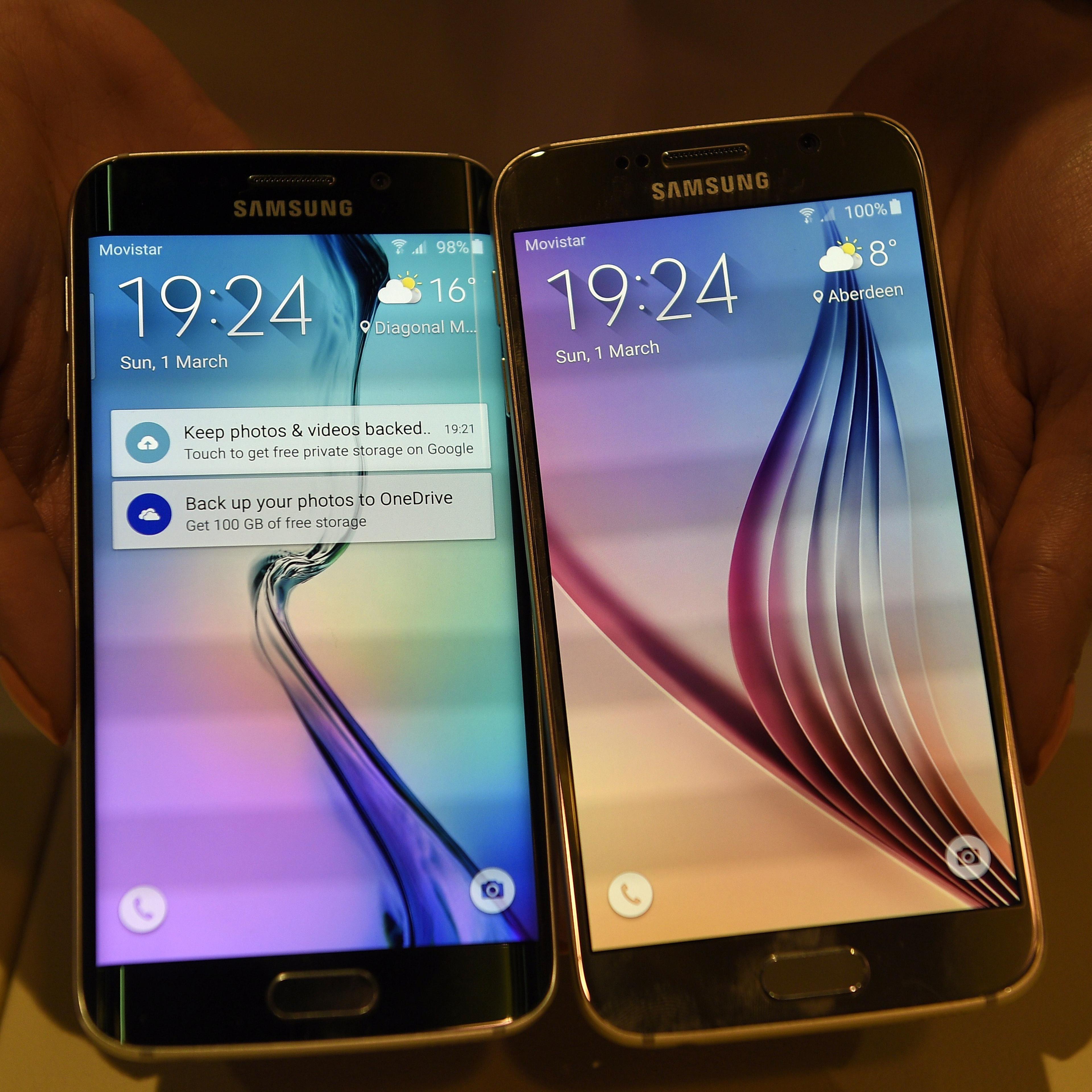 Samsung Galaxy S6 Apple Shipments