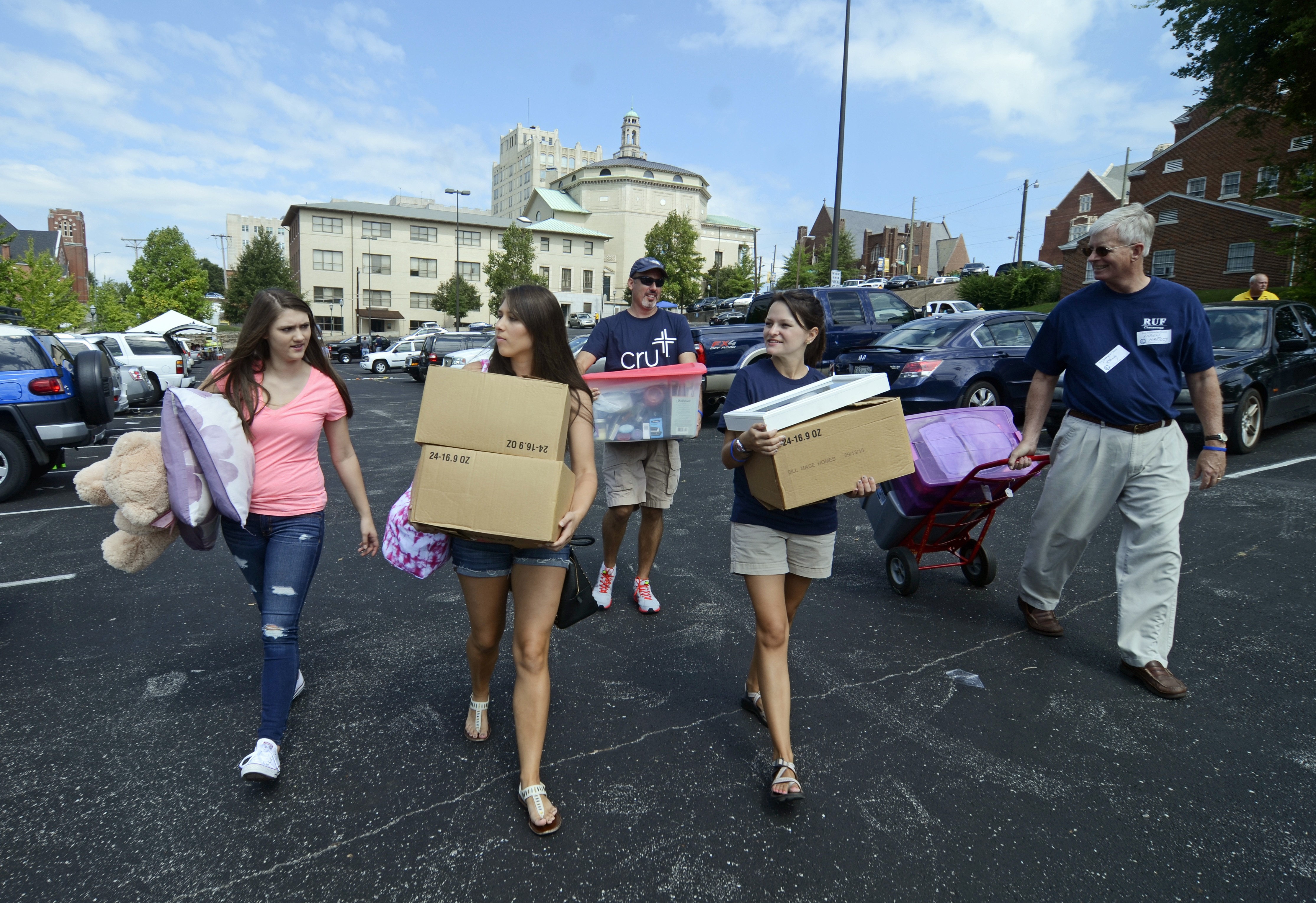 College move-in
