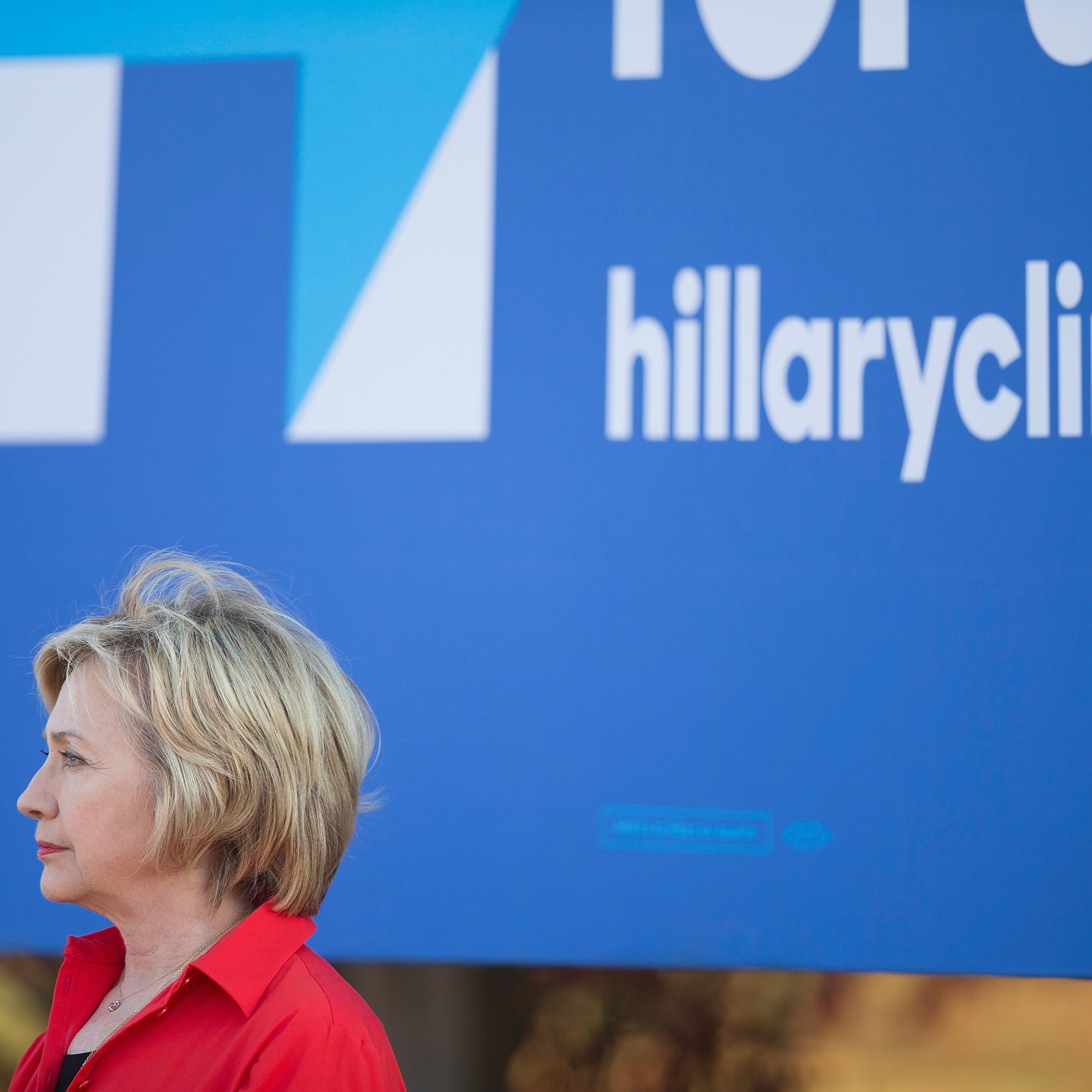 Hillary Clinton on Nov. 3, 2015 in Coralville, Iowa.