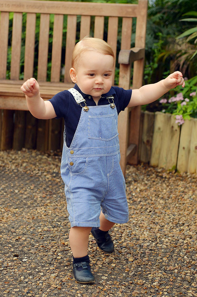 BRITAIN-ROYALS-GEORGE
